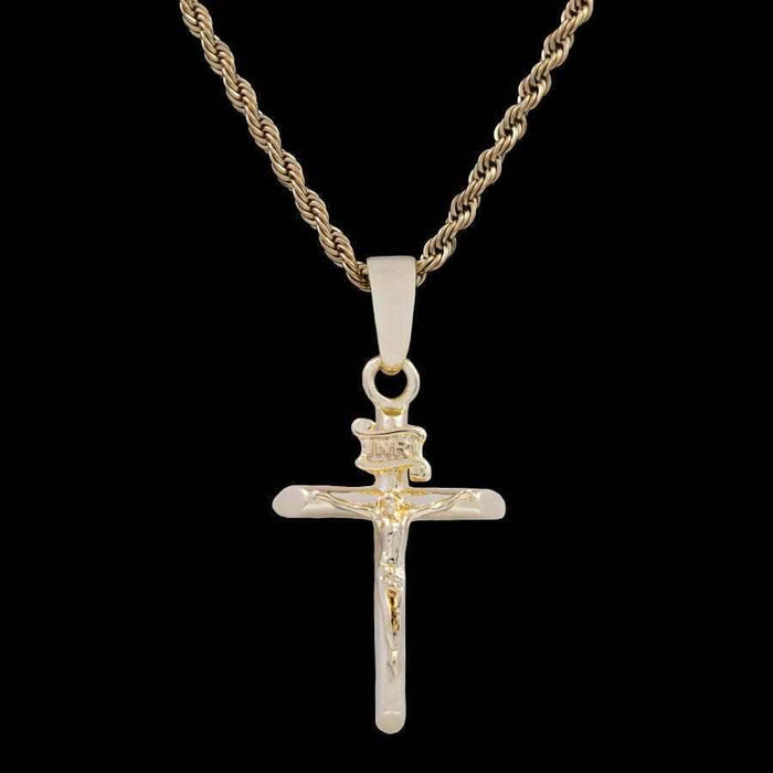 18k Vermeil Crucifix - The GLD Shop