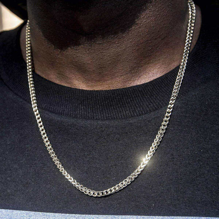 18k Vermeil Franco Chain - 3mm - The GLD Shop
