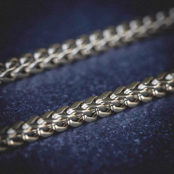 18k Vermeil Franco Chain - 3mm - The GLD Shop