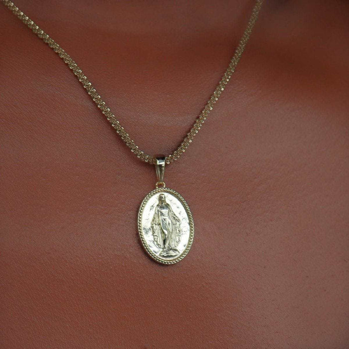 Micro Lady of Guadalupe Pendant - The GLD Shop