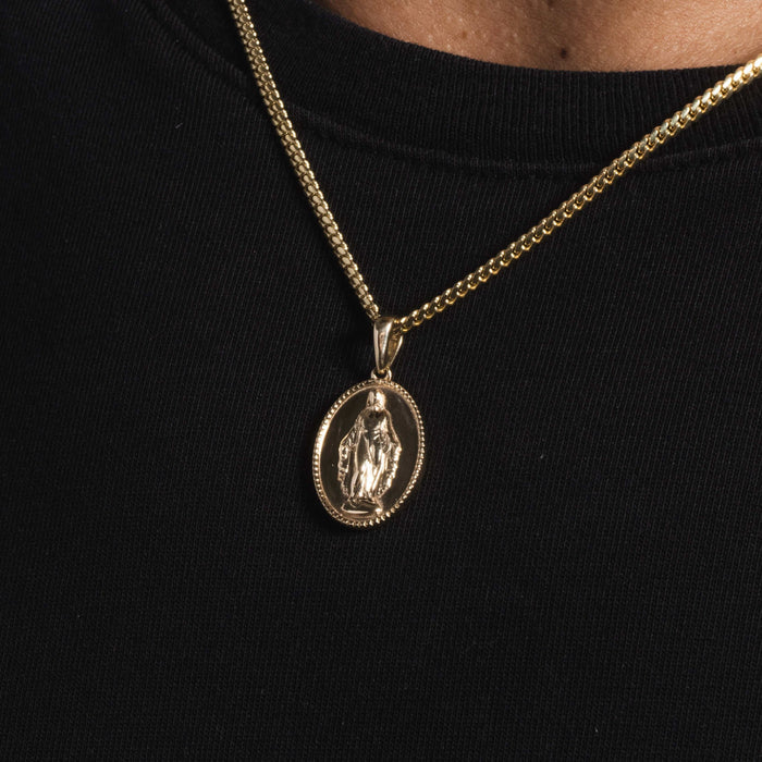 Micro Lady of Guadalupe Pendant - The GLD Shop