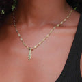 18k Vermeil Micro Lightning Bolt - The GLD Shop