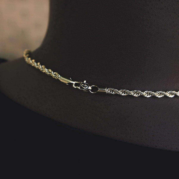 18k Vermeil Rope Chain - 2mm - The GLD Shop