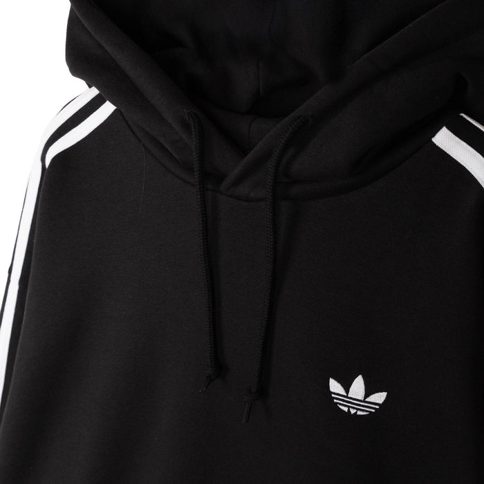 Adidas 3-Stripes Hoodie (Black)