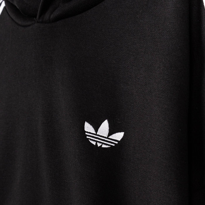 Adidas 3-Stripes Hoodie (Black)