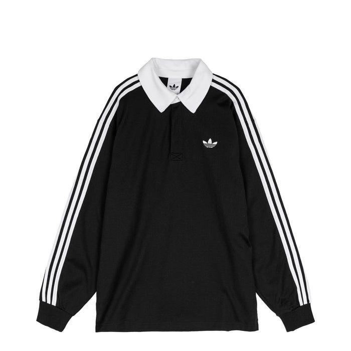 Adidas	3-Stripes Rugby Longsleeve Polo Shirt