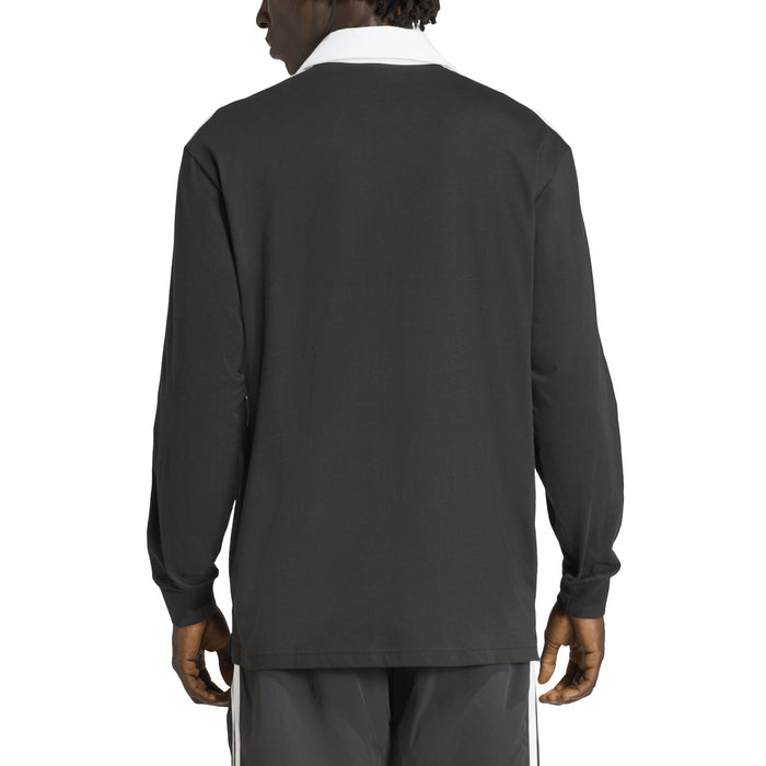 Adidas	3-Stripes Rugby Longsleeve Polo Shirt