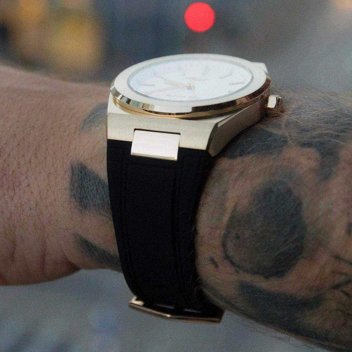 Alpha Era Gold w/ Rubber Strap - The GLD Shop