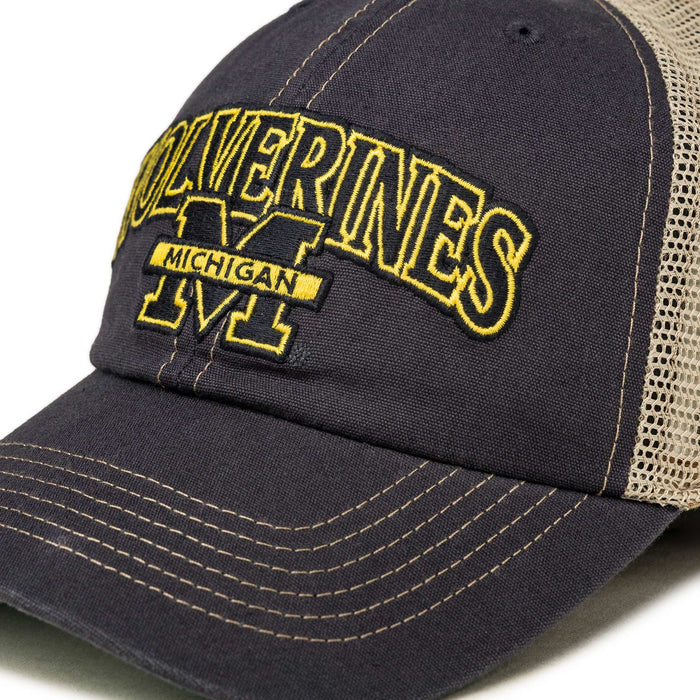 47 Michigan Wolverines Tuscaloosa *Clean Up* Vintage Trucker Cap