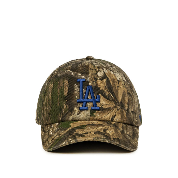 47 MLB LA Dodgers Realtree Camo *Clean Up* Cap (Realtree Camo / Blue)