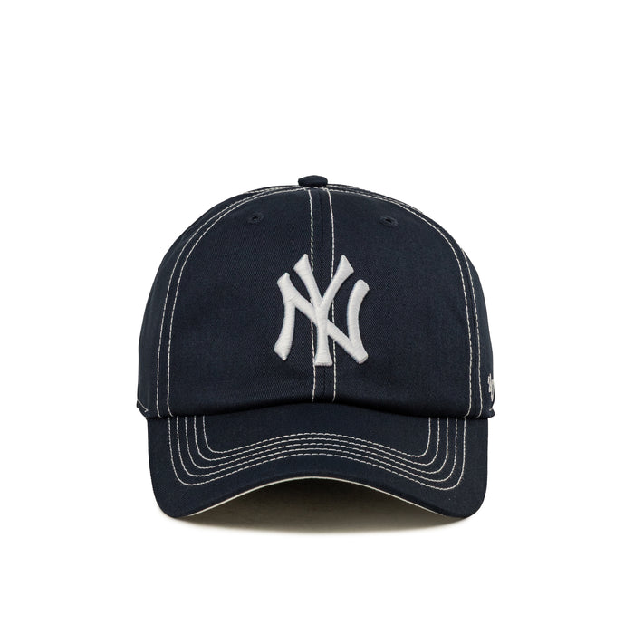 47 MLB New York Yankees Contrast Stitch *Clean Up* Cap (Navy)