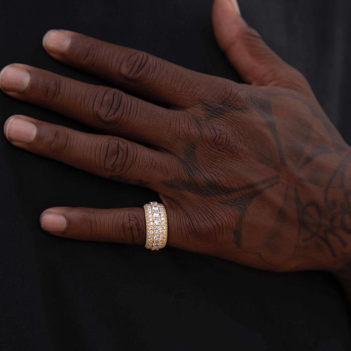 5 Layer Diamond Band Ring - The GLD Shop