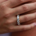 5mm Single Layer Diamond Band Ring - The GLD Shop