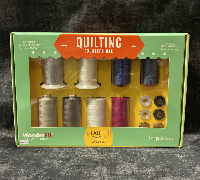 Janome Wonderfil Quilting Starter Pack