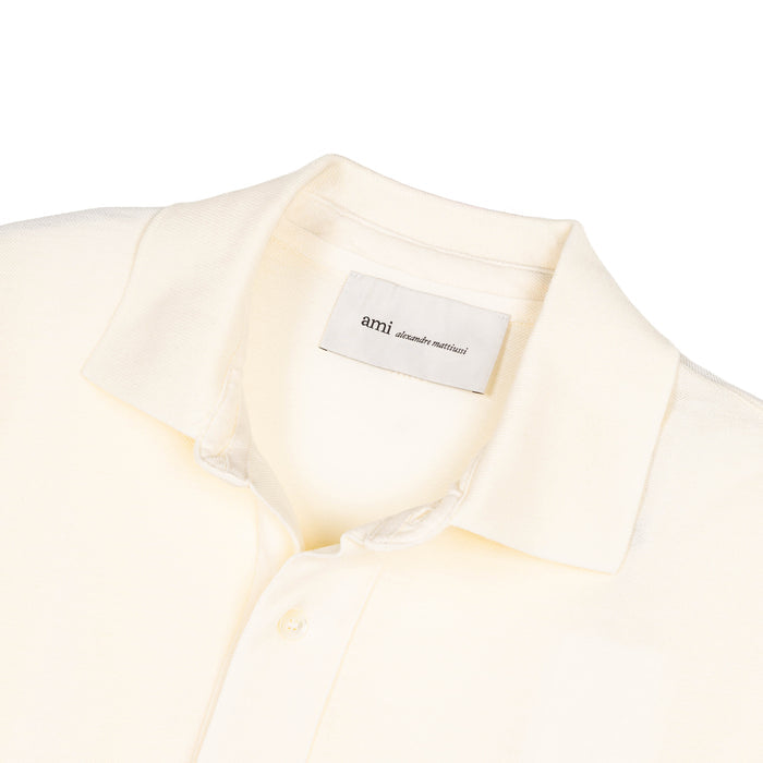 AMI Paris	Ami De Coeur Knitted Patch Polo