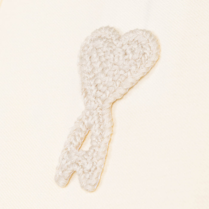 AMI Paris	Ami De Coeur Knitted Patch Polo