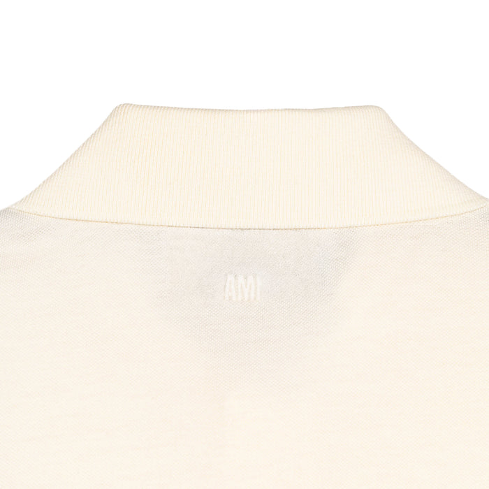 AMI Paris	Ami De Coeur Knitted Patch Polo