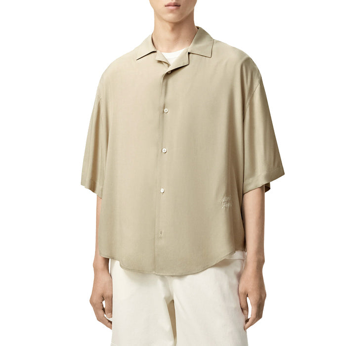 AMI Paris	Embroidered Ami Paris Boxy Shirt