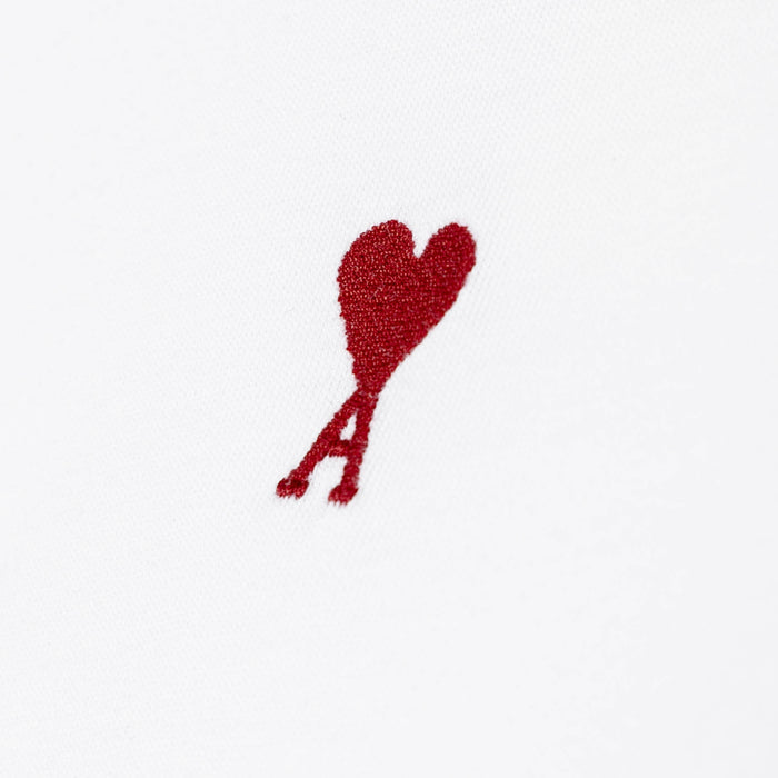 AMI Paris	Red Ami De Coeur Long Sleeve T-Shirt