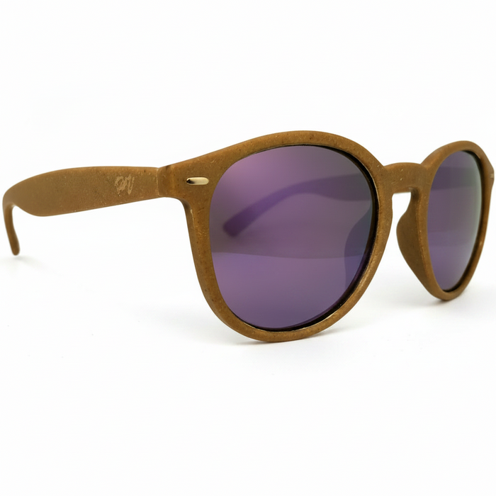 Aphrodite hemp sunglasses, front view