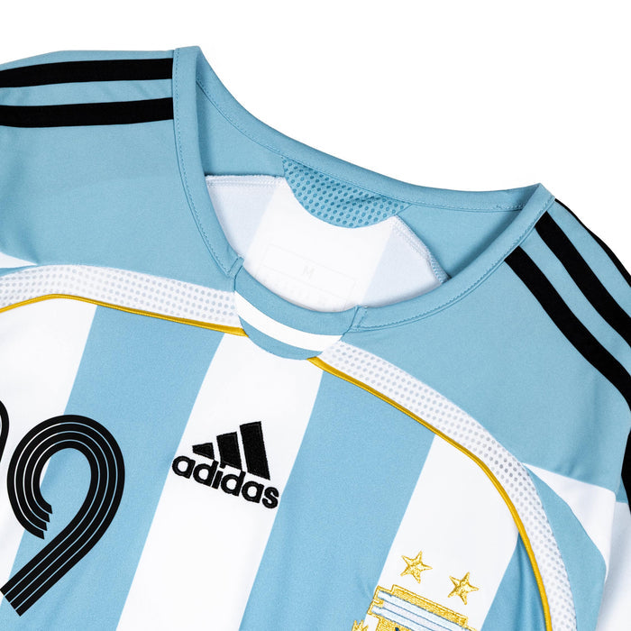 Adidas Argentina Home Jersey 2006 Messi (White)