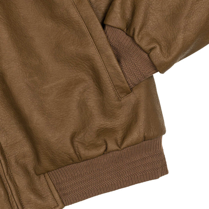 Arte Antwerp Leather Varsity Jacket