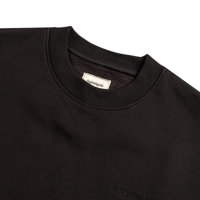 Asphaltgold Essential Crewneck (Black)