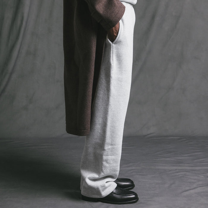 Asphaltgold Essential Sweatpants (Heather Grey) onfeet