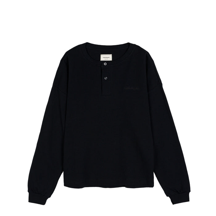 Asphaltgold	Henley Shirt (Black)