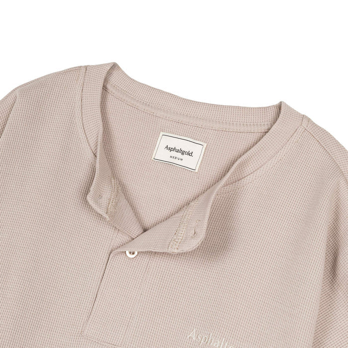Asphaltgold	Henley Shirt (Taupe)