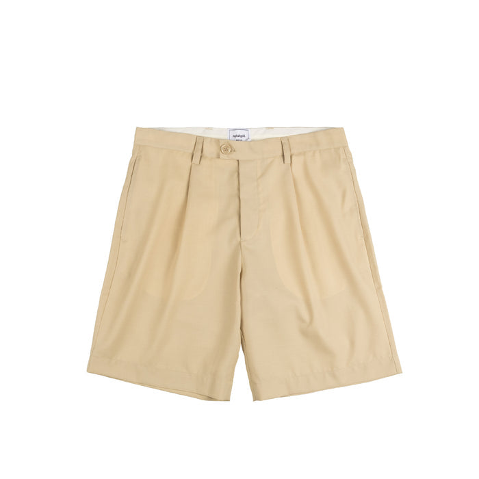Asphaltgold Pleated Shorts