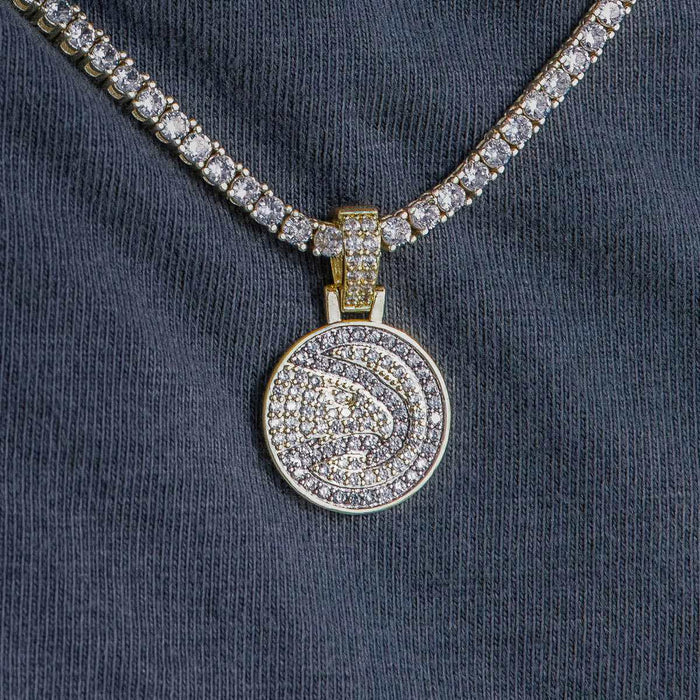 Atlanta Hawks Micro Pendant - The GLD Shop