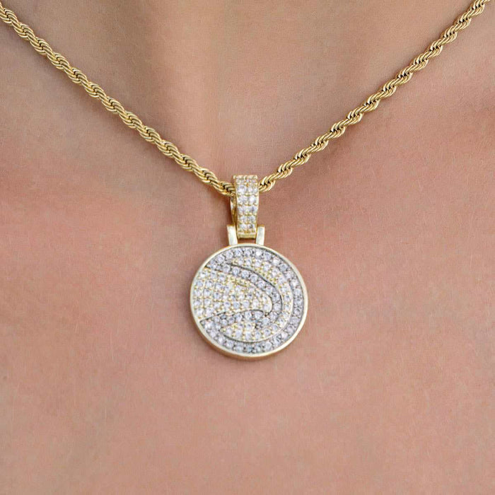 Atlanta Hawks Micro Pendant - The GLD Shop