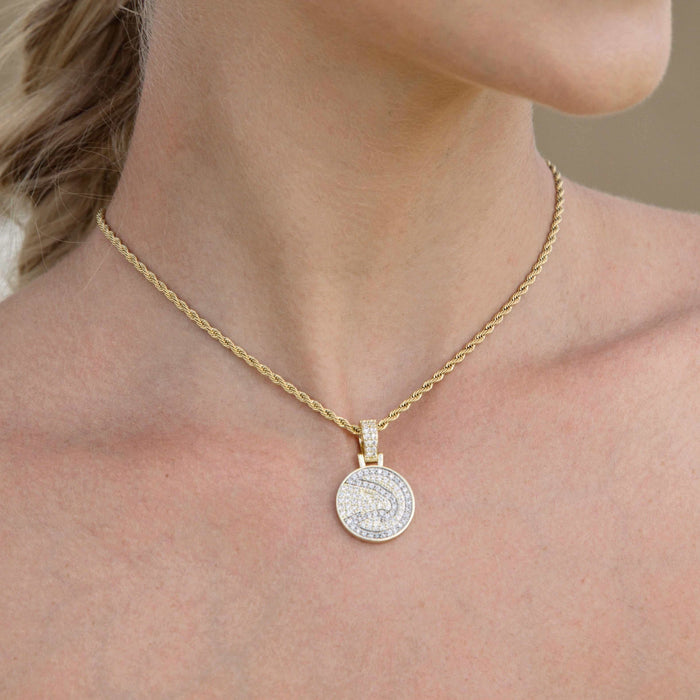 Atlanta Hawks Micro Pendant - The GLD Shop