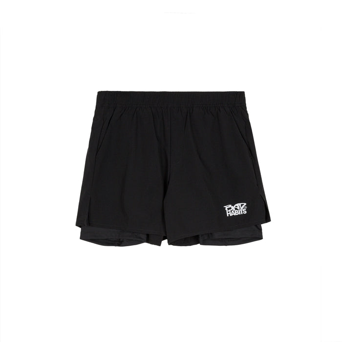 Bad Habits Running Shorts Reflective