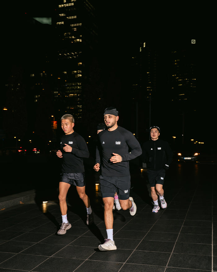 Bad Habits Running Shorts Reflective onfeet