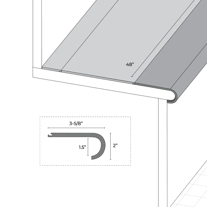 Base TruePlank™ Nosing 48"