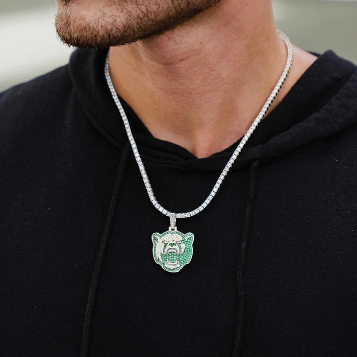 Baylor Bears Pendant - Yellow Gold - The GLD Shop