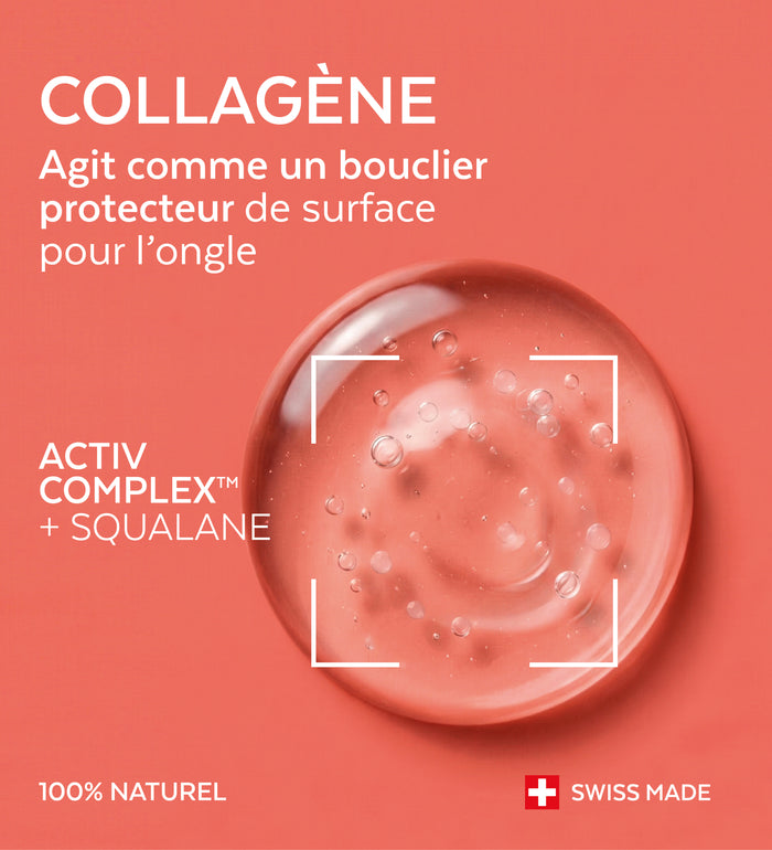 Texture du sérum collagène Poderm Activ Complex et squalane 100% naturel