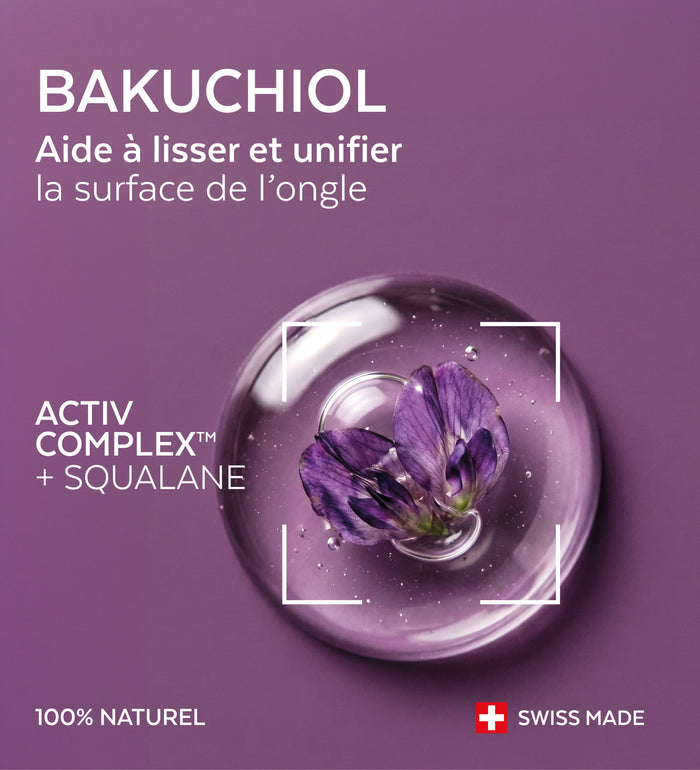 Texture du sérum bakuchiol Poderm Activ Complex et squalane 100% naturel