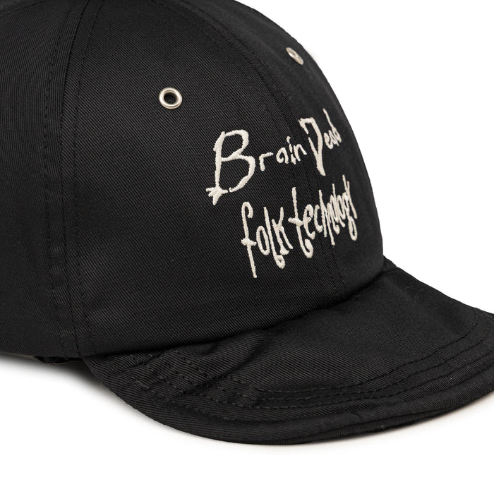 Brain Dead Folk Technology Wire Brim 6 Panel Hat