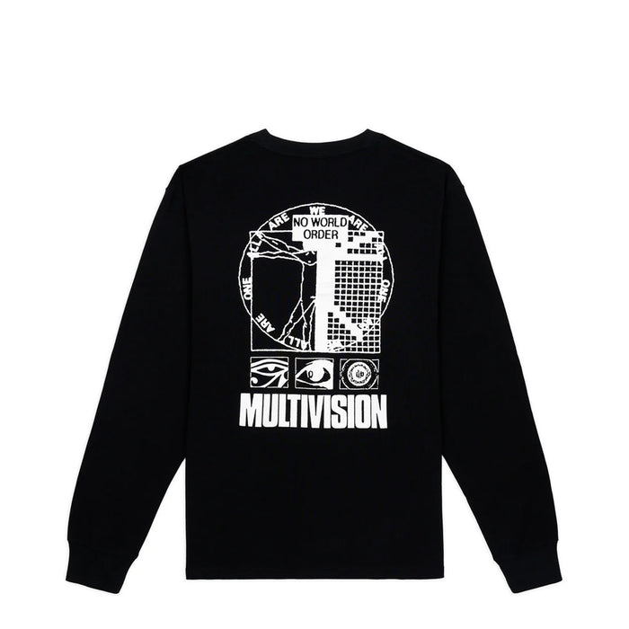 Brain Dead	Multi Vision Long Sleeve Shirt