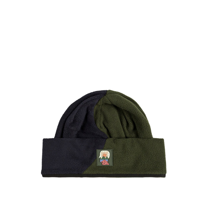 Brain Dead Organic Panel Polar Fleece Beanie