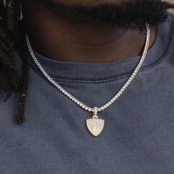 Brooklyn Nets Micro Pendant - The GLD Shop