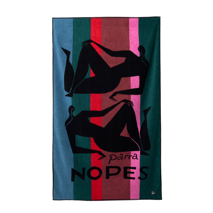 By Parra Nope Und Nopes Beach Towel