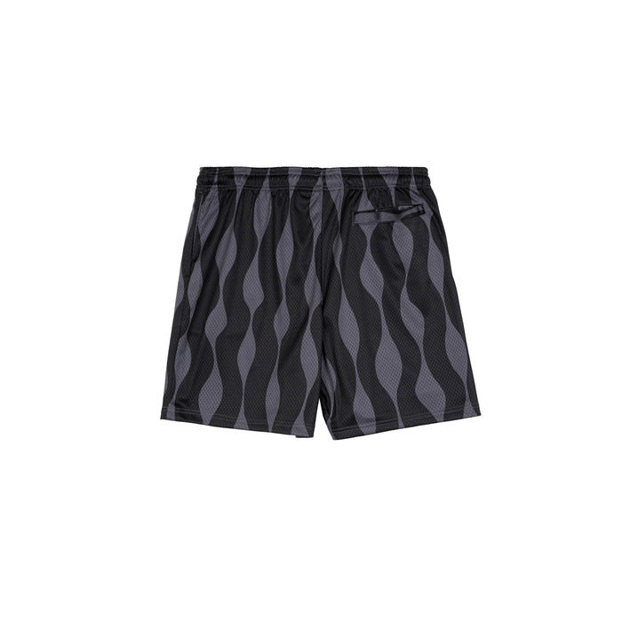 By Parra Waved Mesh Shorts