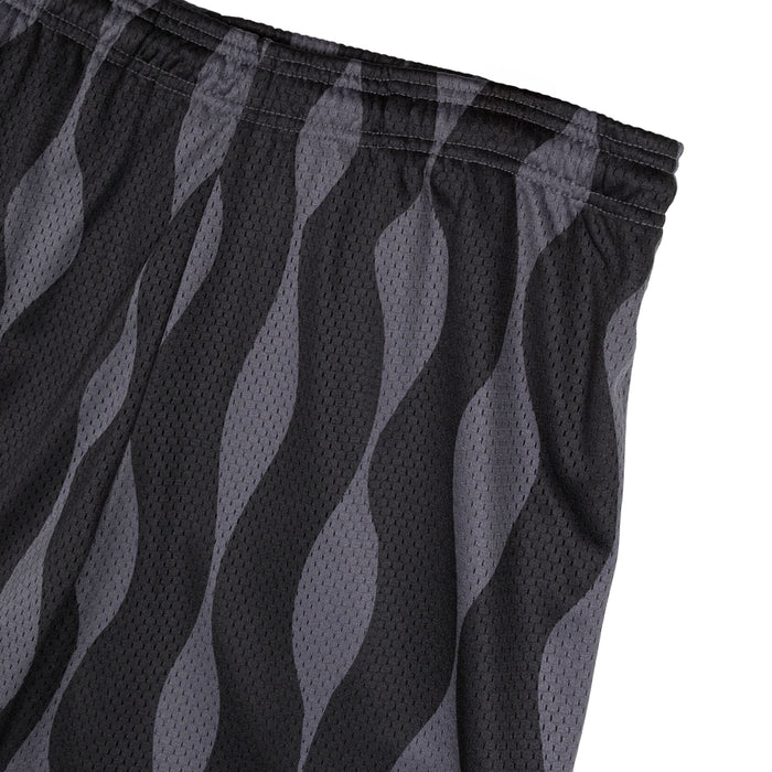 By Parra Waved Mesh Shorts