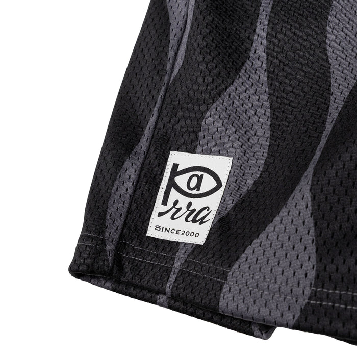 By Parra Waved Mesh Shorts