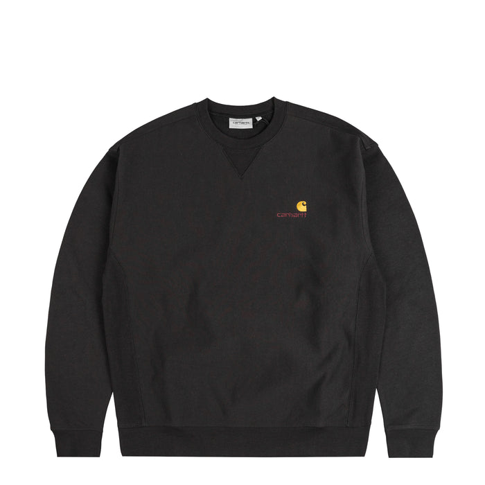 Carhartt WIP American Script Sweat (Black)