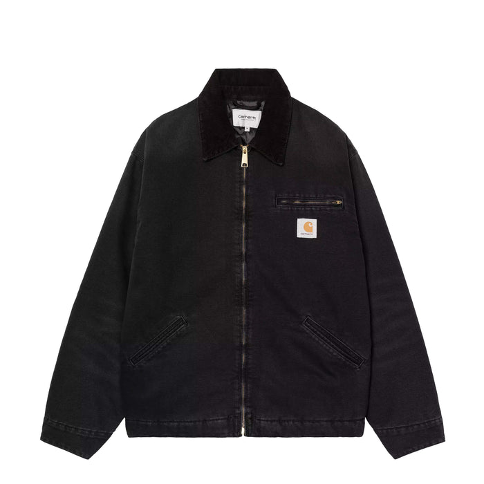 Carhartt WIP OG Detroit Jacket (Black / Black Stone Canvas)